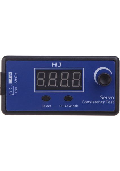 DC4.8-6V Mini 3 Modlar Dijital Servo/esc Tutarlılık Test Cihazı Direksiyon Dişli Rc Helikopter Uçak Araç Aracı Için Ölçüm (Yurt Dışından) fırsatları