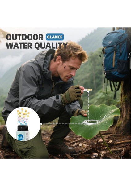 Içme Suyu Için 14 1 Arada Su Testi Kiti, Musluk Için, Içme Suyu Için Ev Su Testi Kitleri, Su Sertliği Testi Kiti A (Yurt Dışından) fırsatları