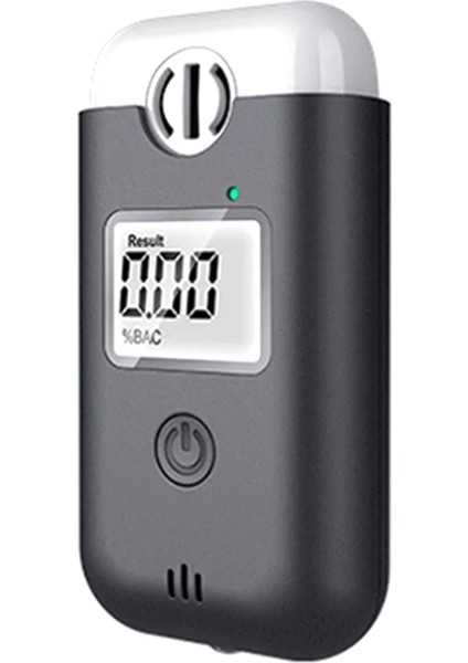 Yüksek Hassasiyetli Nefes Alkol Test Cihazı Taşınabilir Sarhoş Sürüş Analizörü LCD Ekran Ekran Breathalyser Dedektör (Yurt Dışından)