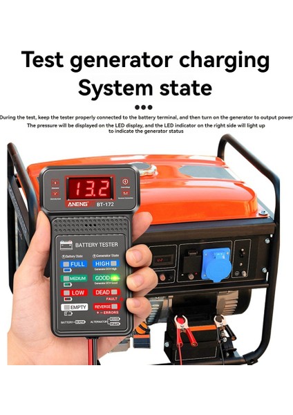 Aneng BT-172 12V Pil Testerouto Onarım Endüstrisi Tespit Araba Pil Denkleştiricisi Teşhis Aracı Için LED Ters Ekran (Yurt Dışından) fiyatları