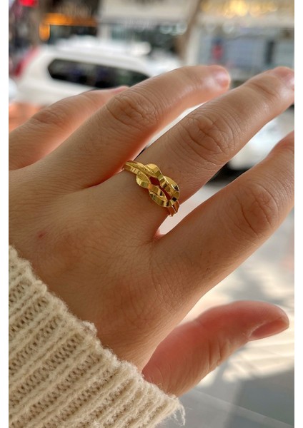 Gümüş Sevgi Bağı Sonsuzluk Ajda Yüzük modelleri