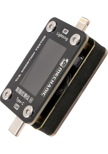 Mekanik Otomatik Kuyruk Fiş Test Minası C Tipi Apple Arayüzü Huawei Xiaomi Tablet Dizüstü Bilgisayar Onarım Test Merkezi Aksesuarları (Yurt Dışından)