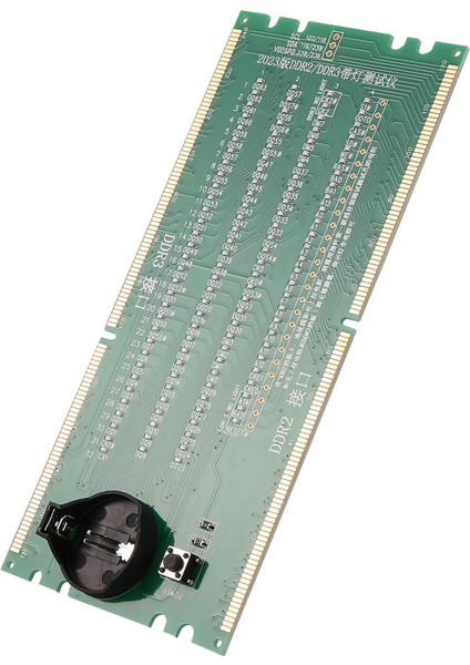 Ddr2 ve Ddr3 2, Masaüstü Anakart Entegre Devreler Için Işıkla 1 Aydınlatılmış Test Cihazı (Yurt Dışından) modelleri