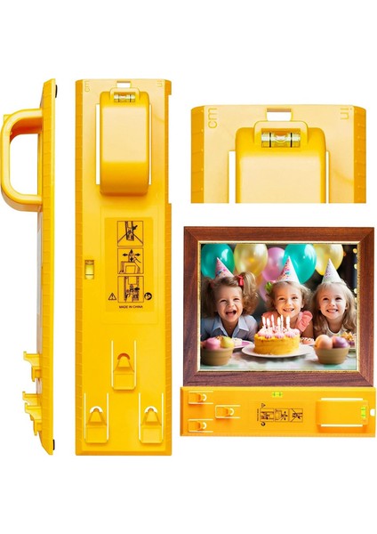 Resim Asma Aracı, Goodsnova Kolay Yapma Konumu Için Seviye ile Resim Asma Kiti, Mükemmel Duvar Resim Askı (Yurt Dışından) modelleri