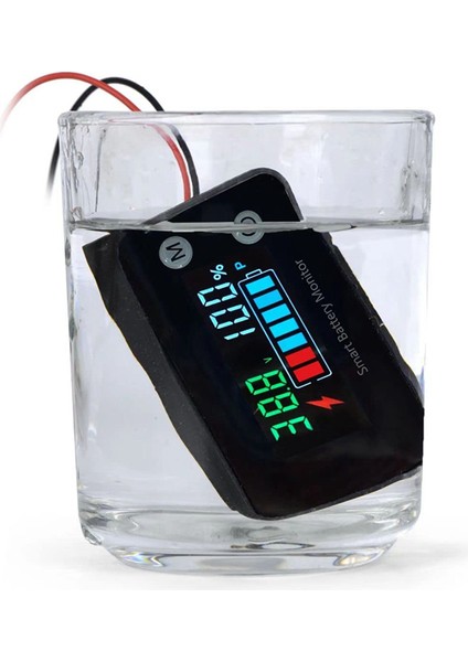 7-100V Dijital Pil Kapasite Test Cihazı Pil Monitör Voltaj Sıcaklık Anahtarı Ölçer Araç Gemileri Için, Su Geçirmez Yok (Yurt Dışından) indirimleri