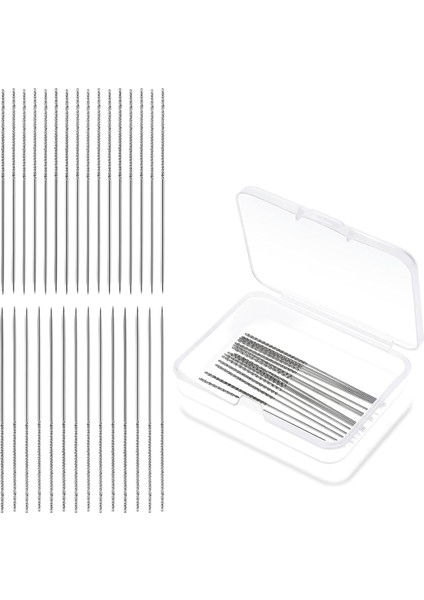 30 Pcs Snag Onarma Iğnesi 2.36 x 0.03 Inç Onarım Örgüler ve Dokuma Takım Onarımı Dikiş Aracı Deri El Sanatları Dikiş (Yurt Dışından)