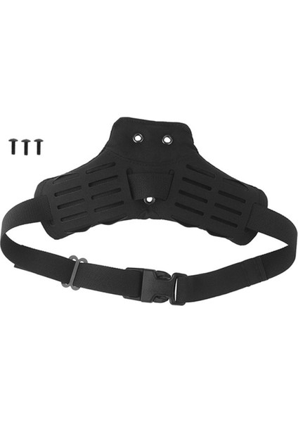 Gerçek Ark Aşağı Basınç Plakası Aksesuarları Bacak Asma Aksesuar Torba Plaka Hızlı Çekme Seti Tozluk Siyah (Yurt Dışından)