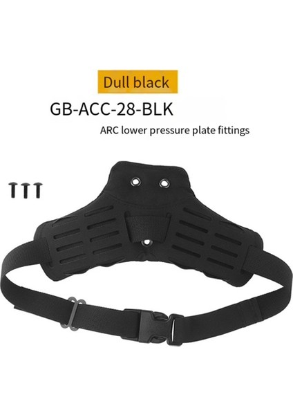 Gerçek Ark Aşağı Basınç Plakası Aksesuarları Bacak Asma Aksesuar Torba Plaka Hızlı Çekme Seti Tozluk Siyah (Yurt Dışından) indirimleri