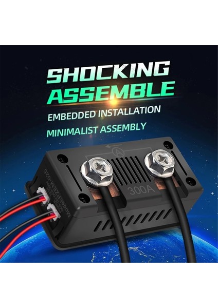 Dijital Voltaj Akım Metre Güç Dedektörü Voltaj Dedektörü Monitör Test Cihazı DC0-300V 300A LCD Güç Ölçer PZEM-025 (Yurt Dışından) fiyatları