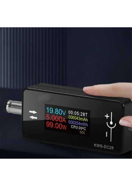 KWS-DC28 0.96IN Tft Hd Dijital Ekran Dc Voltaj Ammetre Güç Ölçer Cep Telefonu Şarj Test Cihazı Dedektörü Elektrikçi (Yurt Dışından) fırsatları