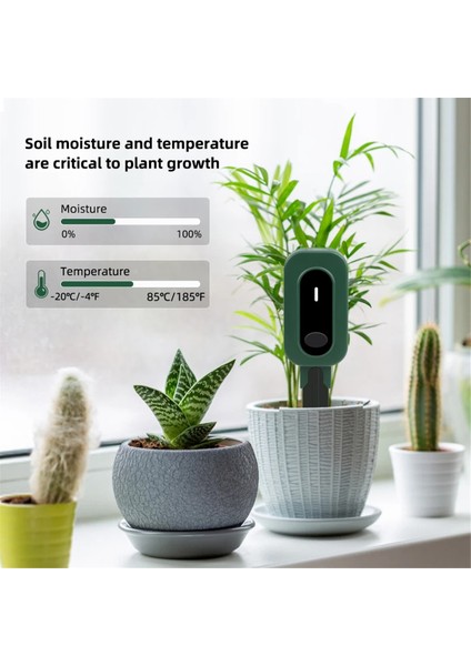 Zigbee Akıllı Toprak Nemi Ölçer Tuka Uygulaması Kontrol Toprak Test Cihazı Sıcaklık Nem Sensörü Bahçeler Için Saksı (Yurt Dışından) fırsatları