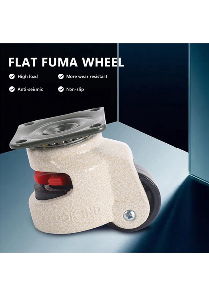 4 Adet Geri Çekilebilir Tesviye Tekerlekleri Endüstriyel Makine Döner Tekerleği Hint Tekerleği Ofis Koltuğu Arabası 220LBS Kapasite GD-40F (Yurt Dışından) fırsatları