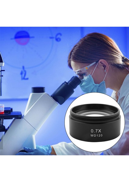 WD120 0.7x Trinoküler Stereo Mikroskop Yardımcı Objektif Lens Barlow Lens 48MM Iplik (Yurt Dışından) indirimleri