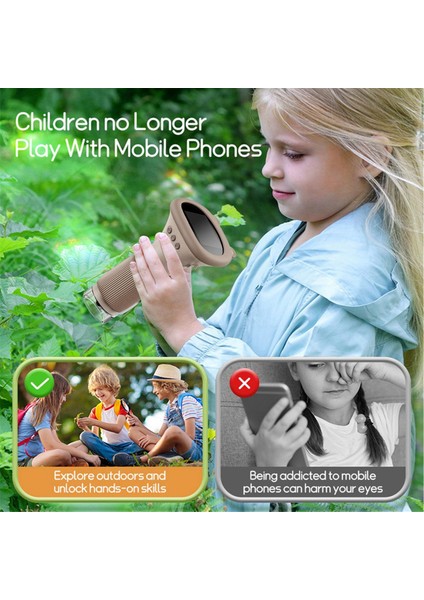 Mini Çocuklar Elektron Mikroskobu Cep Mikroskobu 8 Led&#39;li Çocuklar Için Ayar Düğmesi Dijital Mikroskobu (Yurt Dışından) fiyatları