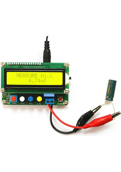 Dijital Kapasitör Ölçüm Müdürü Kapasitans L/c Metre LCD Kapasitans Ölçer Test Cihazı USB Kablosu ile Mini USB Arayüz (Yurt Dışından)