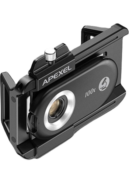 Apexel Telefon Mikroskop Lens, 100X Telefon Lens Nano Zoom, LED Uv Işığı/cpl/universal Clip 100X ile Android/iphone Için (Yurt Dışından)