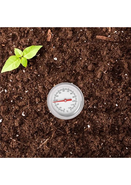 20 Inç/50 cm Uzunluğunda Kompost Toprak Termometresi Premium Gıda Sınıfı Paslanmaz Çelik Ölçüm Probu Dedektörü (Yurt Dışından) indirimleri