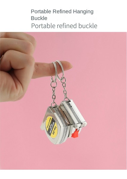 Elektrokaplanmış Bant Meselesi Mini Çelik Bant Memperi Mini Hediye Bant Memperi Metrik ve Ingilizce Çift Sistem Fren Kurtarma (Yurt Dışından) fırsatları