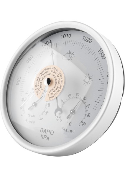 Dijital Kapalı Higrometre Taşınabilir 3 1 Duvar Asılı Hava Termometresi Barometre Higometre Ev Dekor 132MM Farklı Ortam Için Kullanın (Beyaz, Tek Beden) (Yurt Dışından) fiyatları