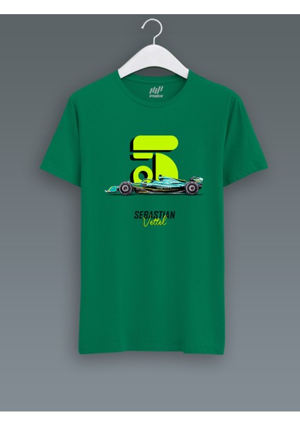 Sebastian Vettel AMR22 Yeşil T-Shirt