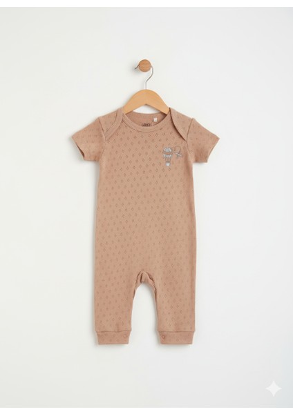 Jakarlı Nakışlı Patiksiz Tulum fiyatları