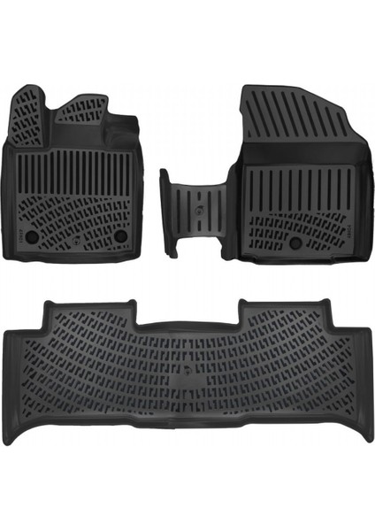 Togg T10F 2025+ 3D Havuzlu Paspas