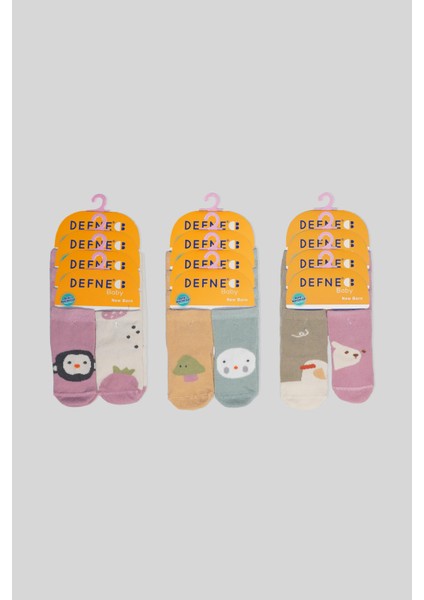 6 Çift Newborn Anti-Bakteriyal Yeni Doğan ve Bebek Çorabı 0-6 Ay indirimleri