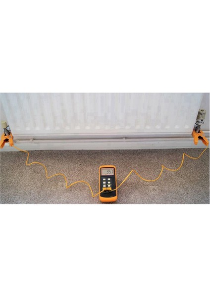 LCD Termokupl Termometresi -50 ° C-1300 ° C K-Tipi Dijital Sıcaklık Ölçer Çift Kanal Probu ° C/° F/k Hızlı Veri Be (Yurt Dışından) modelleri