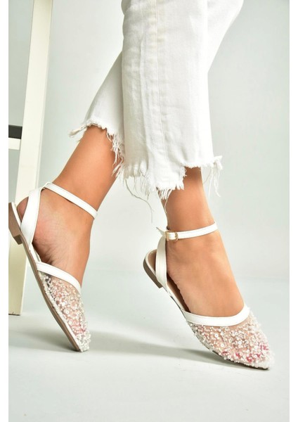 U726544115 Beyaz File Kadın Babet