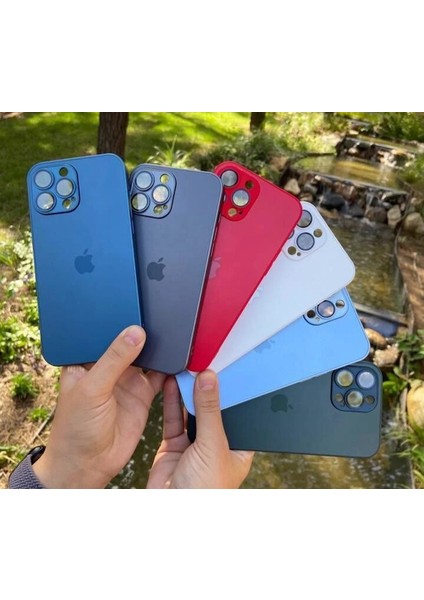 Iphone 14 Pro Uyumlu Ag Glass Logolu Arkası Cam Kılıf fırsatları