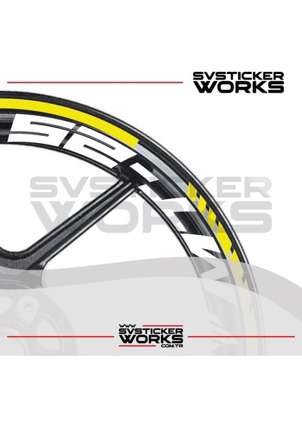 Yamaha Mt-25 Jant Sticker Dış ve Iç Set Sticker Jant Şeridi fiyatları
