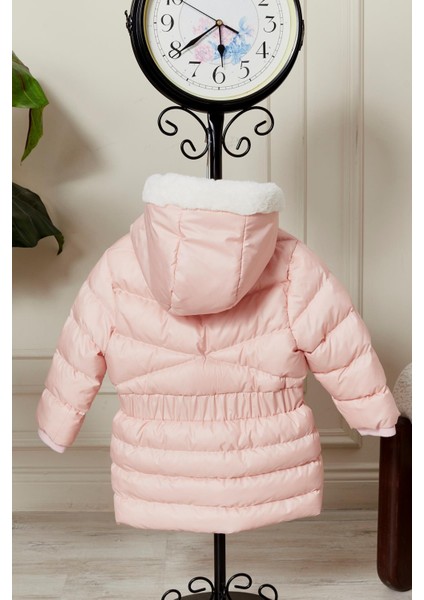 Kız Bebek Kapüşonlu Kışlık Mont 51333 modelleri