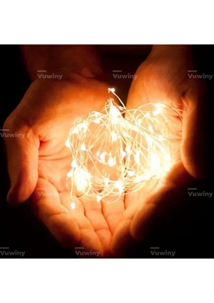 USB Çok Amaçlı Ev Yatak Odası Noel Dekoratif Aydınlatma Gümüş Tel Peri LED Işık modelleri