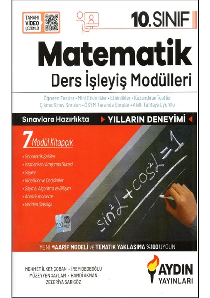 Aydın 10. Sınıf Matematik Ders Işleyiş Modulleri