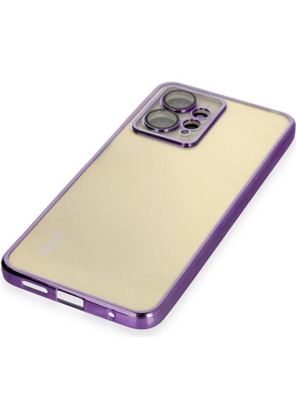Xiaomi Redmi Note 12 4g Kılıf Lensli Silikon - Mor - MRS8676-9202 fırsatları