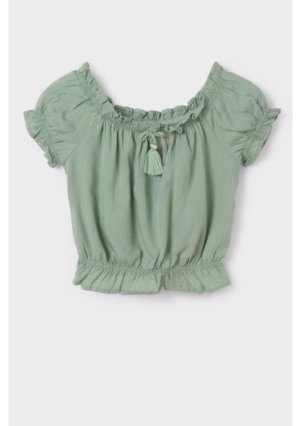 Kız Çocuk 8-16 Yaş Bluz 6026 Yeşil fiyatları