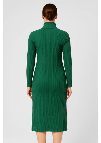 Yeni Sezon Fitilli Fermuar Detaylı Uzun Elbise fırsatları