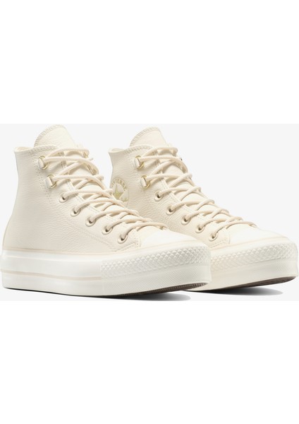 Chuck Taylor All Star Lift Kadın Krem SNEAKER.271 fiyatları