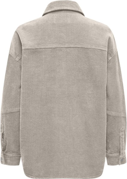 Onltıggy L/s Cord Shacket Pnt Kadın Bej Ceket - 15331547 fiyatları