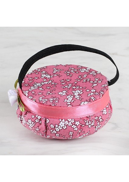 Kola Takılabilir Iğnedenlik Koyu Pembe Çiçek fırsatları