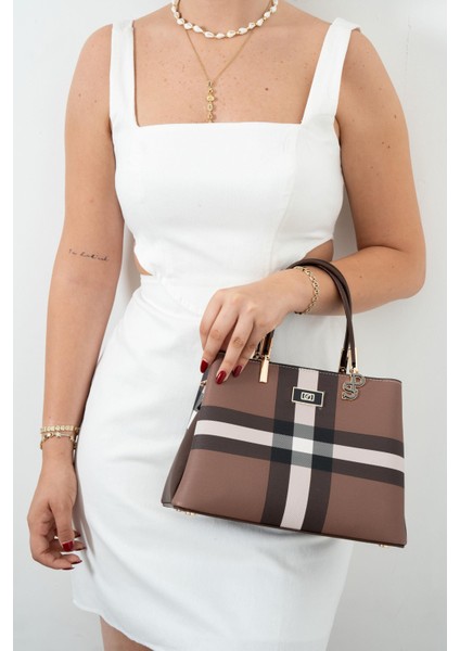 Koyu Kahve SP1098 Kadın El Çantası