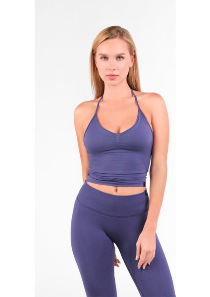 Vistara Spor Sütyeni Askılı Sırt Detaylı Toparlayıcı Büstiyer Bra
