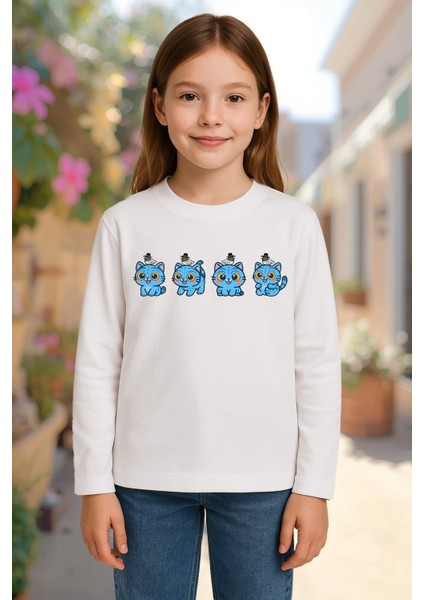 Kpop Demon Hunters Sevimli Derpy Uzun Kollu Baskılı Unisex Çocuk Tişört (4-13 Yaş) fiyatları