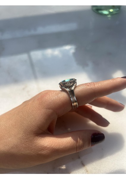 El Işi Tasarım Mistik Topaz Taşlı Yüzük fiyatları