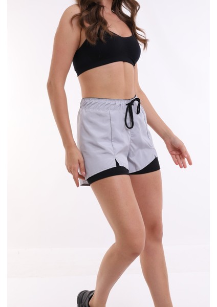 Kadın Deniz Şortu Survive Içi Taytlı / Women's Sea Shorts Wıth Tıghts