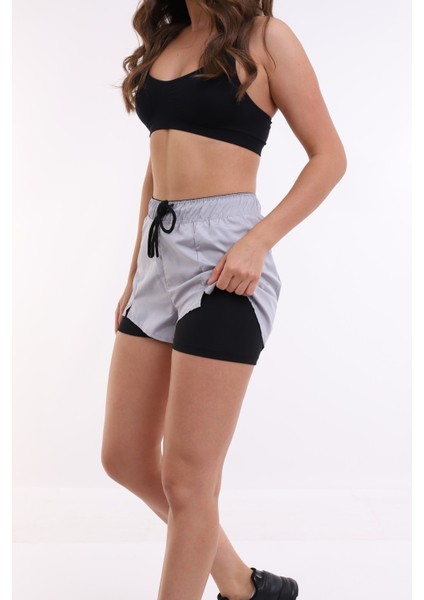 Kadın Deniz Şortu Survive Içi Taytlı / Women's Sea Shorts Wıth Tıghts