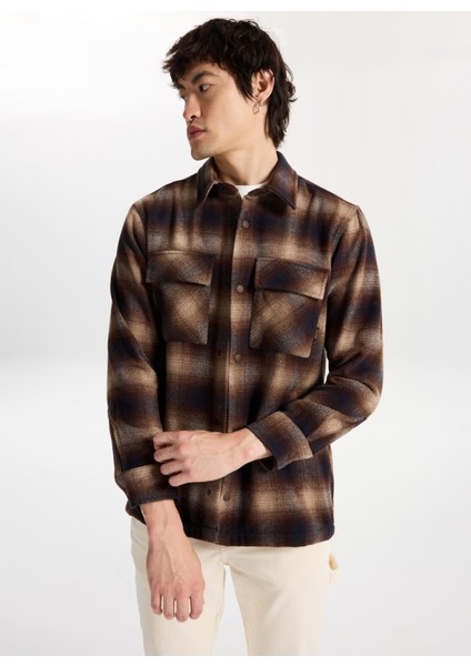 Çok Renkli Erkek Relaxed Ekose Gömlek M5WM-GML1812 fiyatları