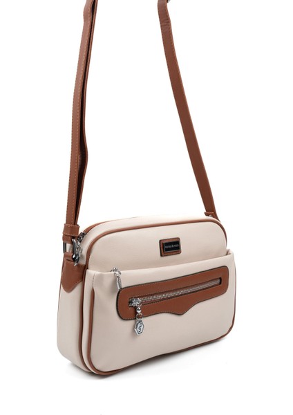 Bej - Taba SP491 Kadın Çapraz Çanta fiyatları