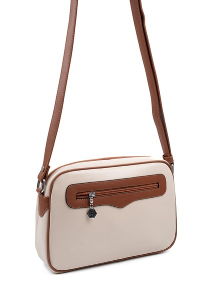 Bej - Taba SP491 Kadın Çapraz Çanta fırsatları