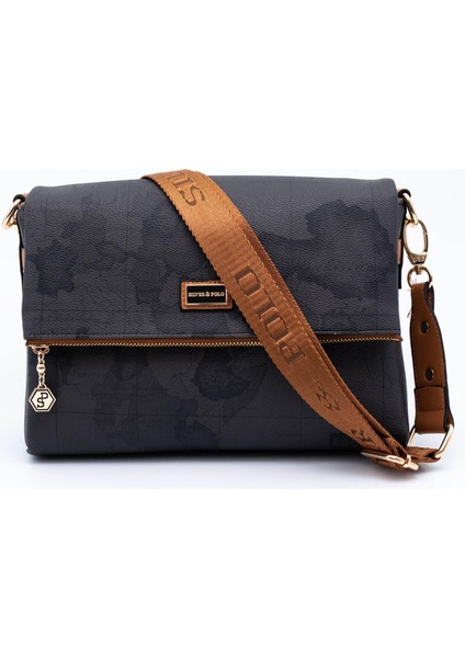 Siyah - A.taba SP963 Kadın Çapraz Çanta